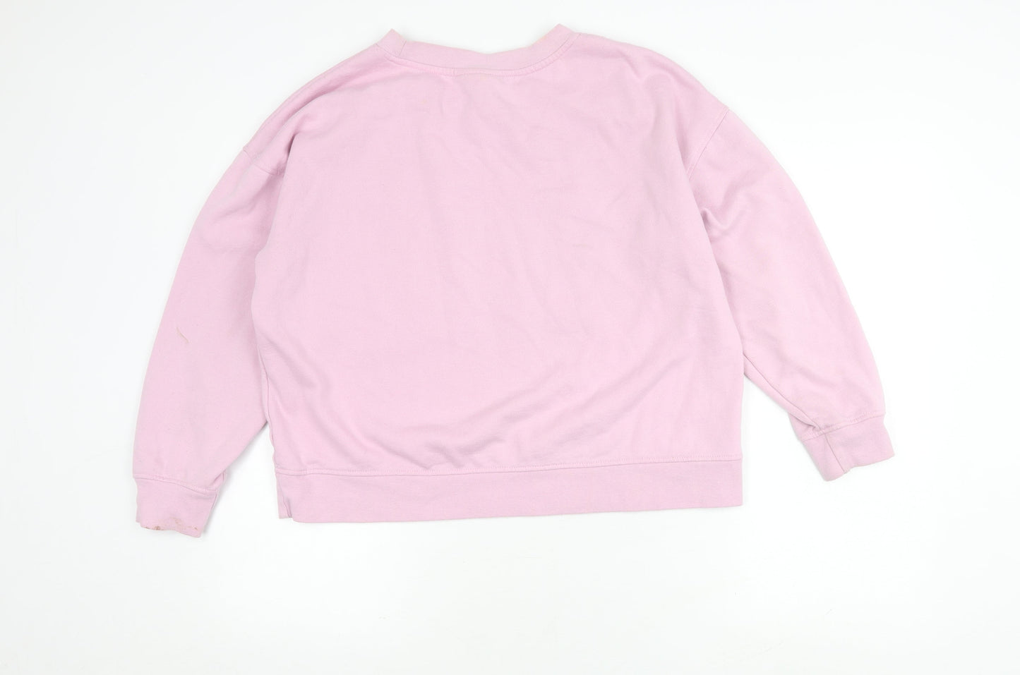 Barbie Women's PinkPullover Sweatshirt Size 12