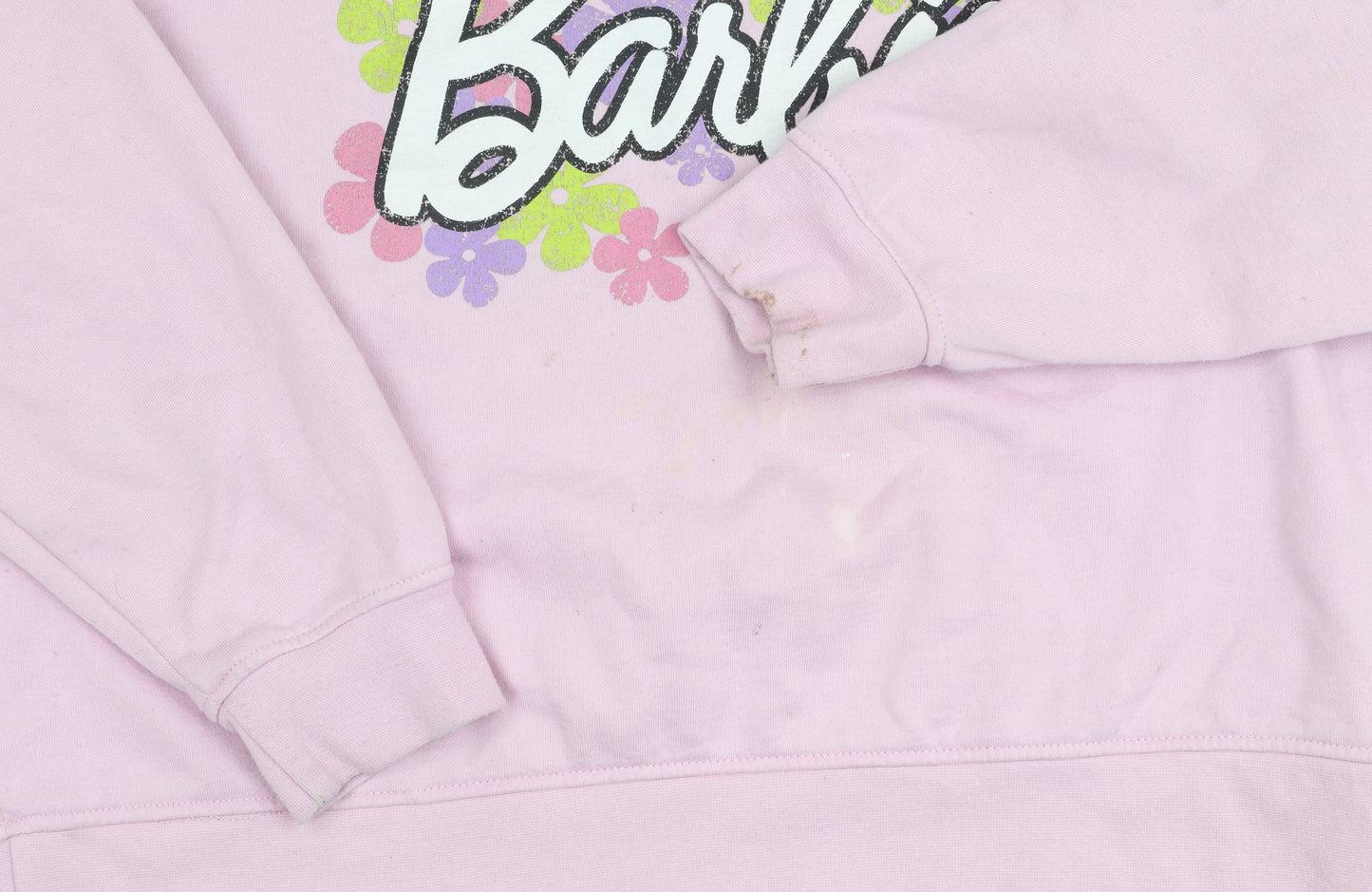 Barbie Women's PinkPullover Sweatshirt Size 12