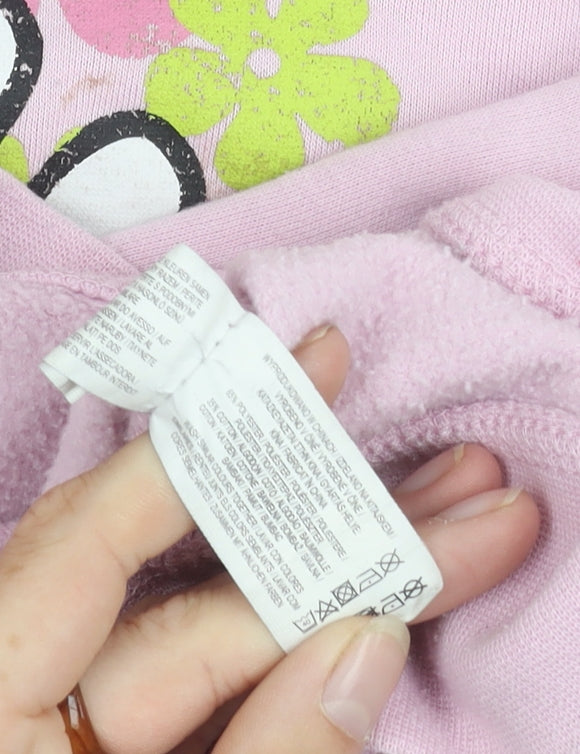 Barbie Women's PinkPullover Sweatshirt Size 12