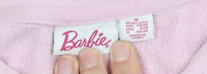 Barbie Women's PinkPullover Sweatshirt Size 12