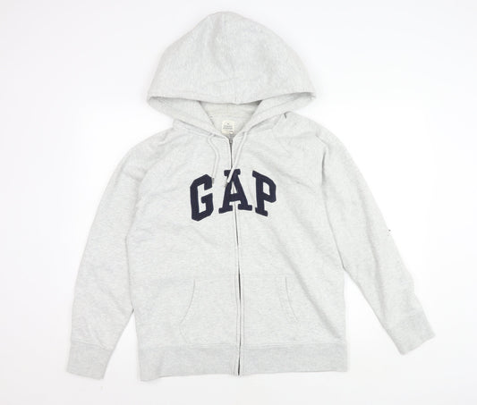 Mens UK Size L Gap Grey Varsity Jacket