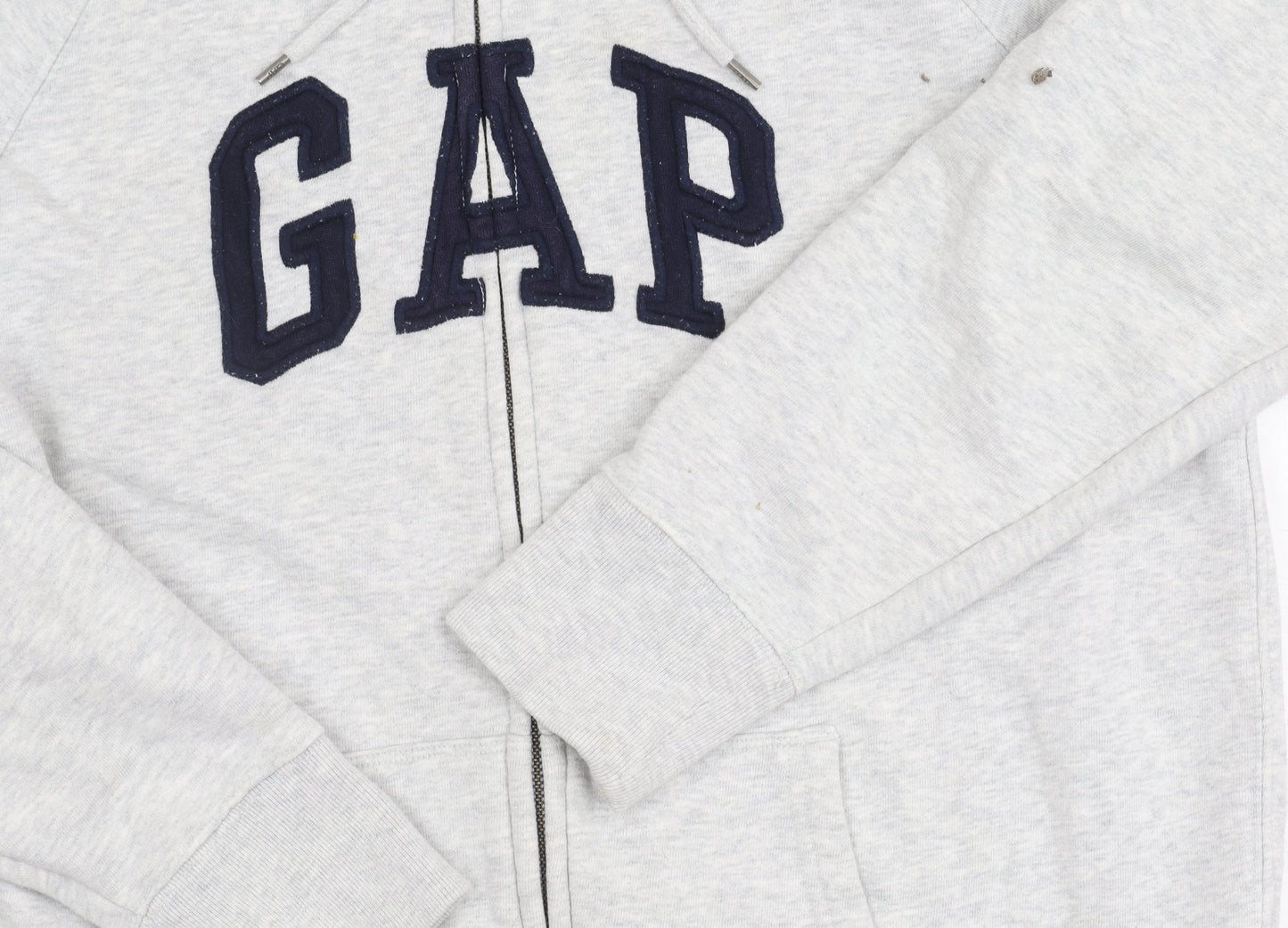 Mens UK Size L Gap Grey Varsity Jacket