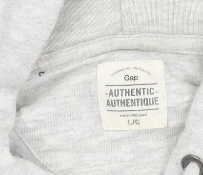 Mens UK Size L Gap Grey Varsity Jacket