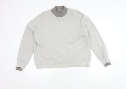 Womens UK Size M Reiss Grey Pullover Jumper