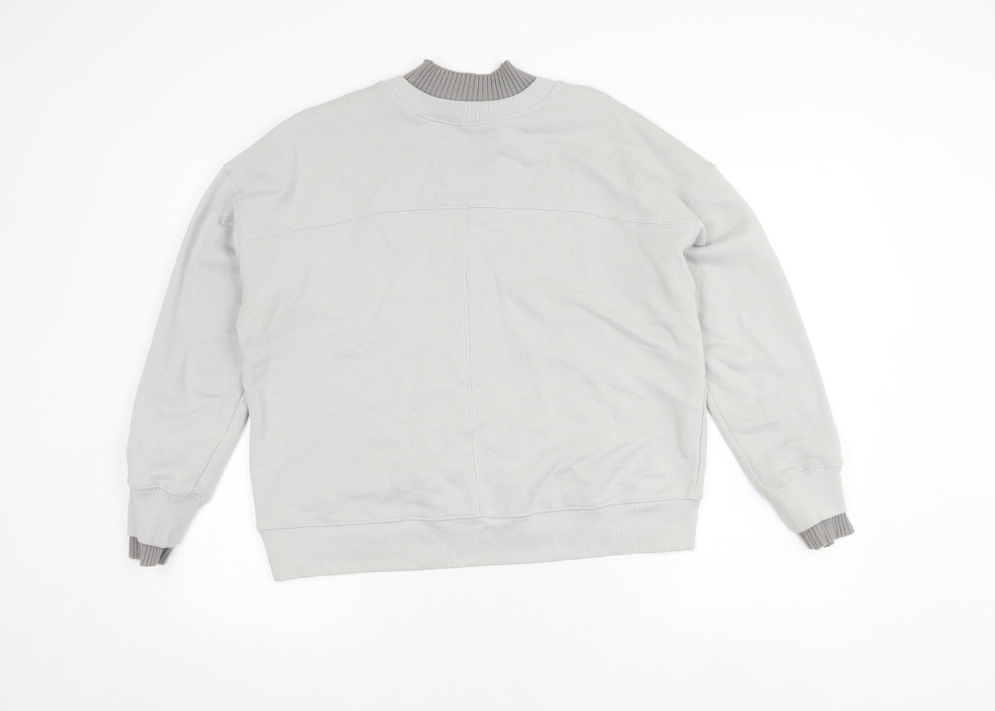 Womens UK Size M Reiss Grey Pullover Jumper