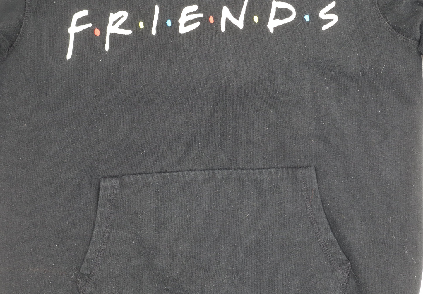 H&M Friends Hoodie for Women, Black, Small, TV Theme