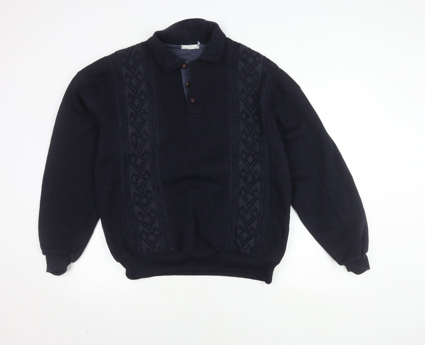 Marks & Spencer Men's Navy Pullover Jumper M