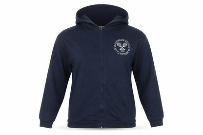 Slazenger Blue Unisex Hooded Jacket Size 8 Casual