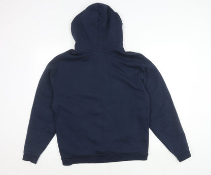 Slazenger Blue Unisex Hooded Jacket Size 8 Casual