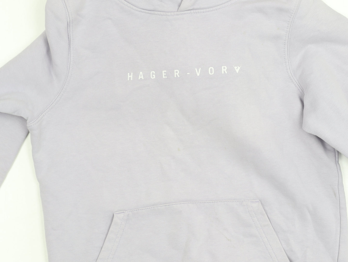 HAGER VOR Girls Purple Pullover Hoodie Cotton Blend