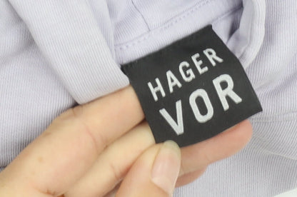 HAGER VOR Girls Purple Pullover Hoodie Cotton Blend