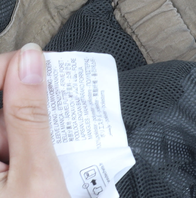 Zara Men's Beige Bomber Jacket S