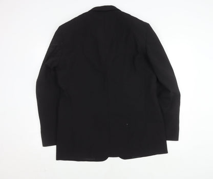 Mens UK Size 40 Lincroft Regular Black Suit Jacket