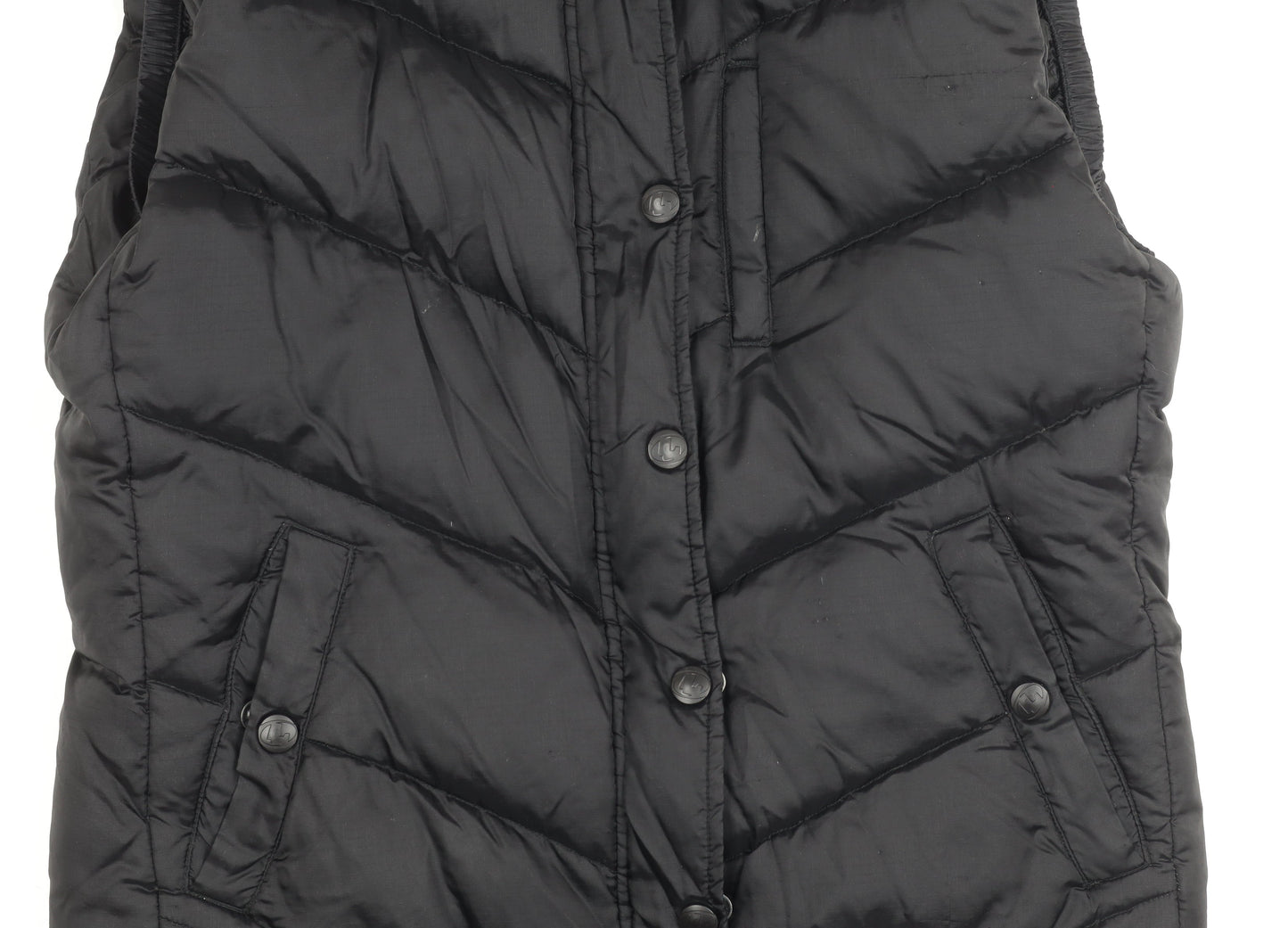 Mens UK Size S H&M Black Puffer Jacket