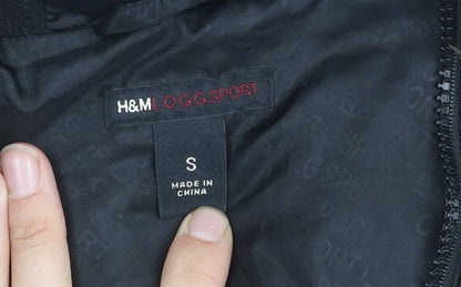Mens UK Size S H&M Black Puffer Jacket