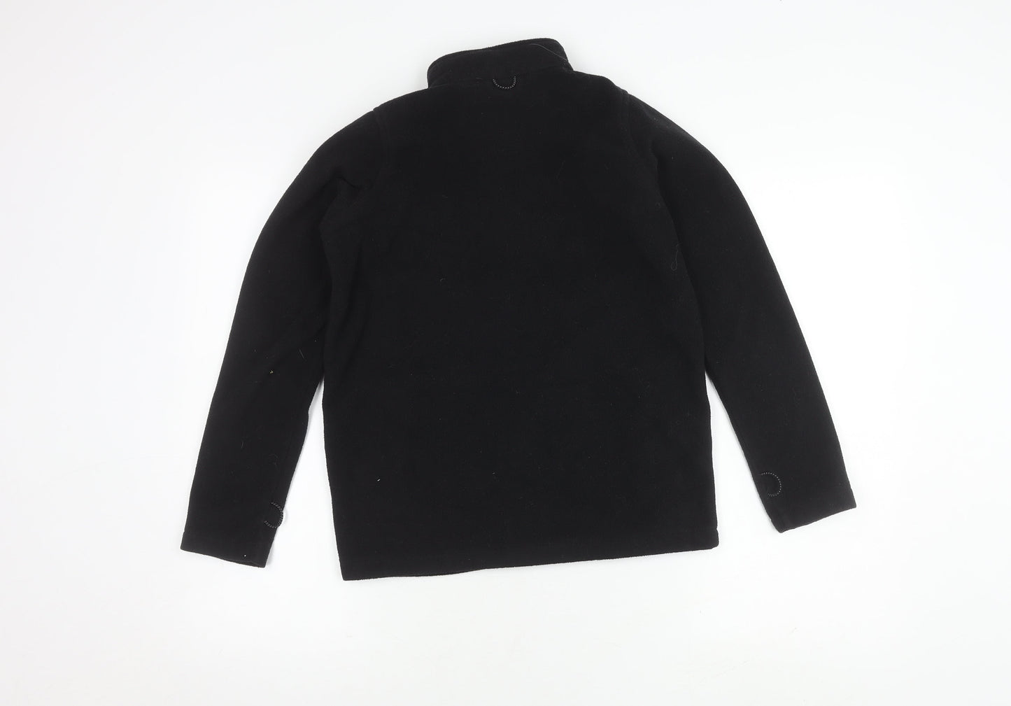TOG24 Boys Black Polyester Basic Jacket 11-12 Years