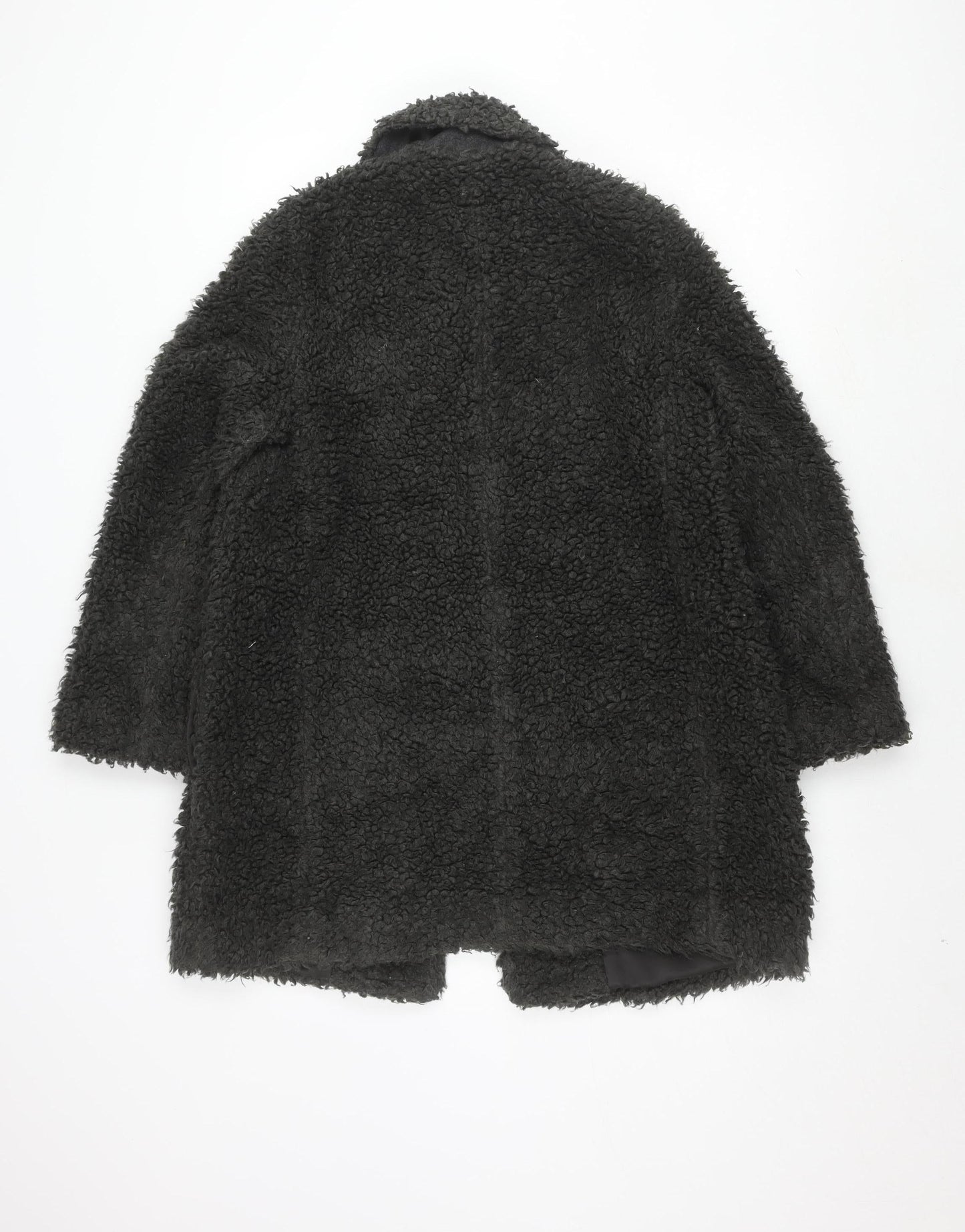 & Other Stories Women's Black Long Coat Size 6