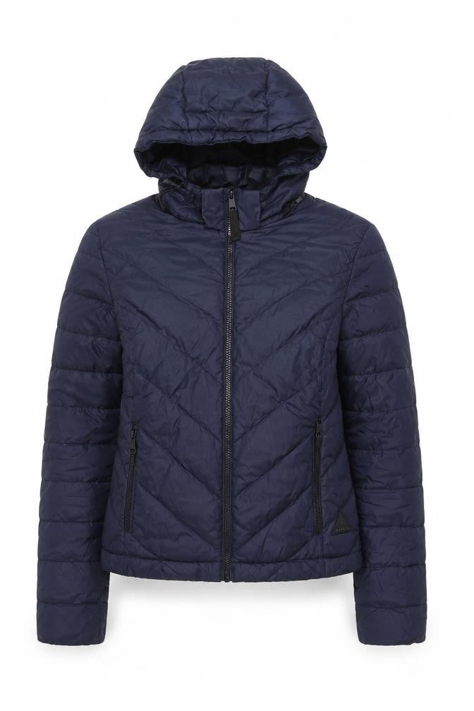 Womens UK Size 10 Jack Wills Blue Puffer Jacket
