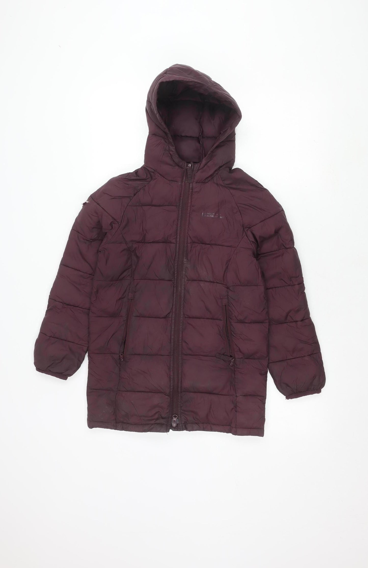 Mountain Warehouse Girls Purple Puffer Jacket 9-10 Years