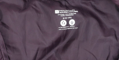 Mountain Warehouse Girls Purple Puffer Jacket 9-10 Years