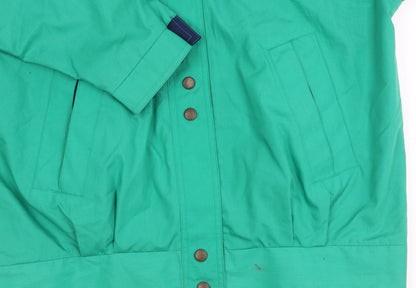 Womens UK Size 14 St Michael Green Basic Jacket