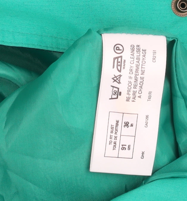 Womens UK Size 14 St Michael Green Basic Jacket