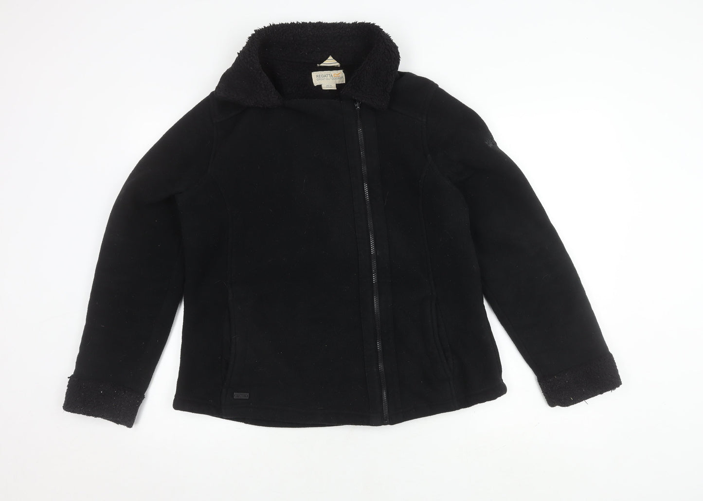 Womens UK Size 14 Regatta Black Basic Jacket