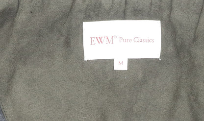 Mens UK Size M EWM Pure Classics Green Basic Jacket