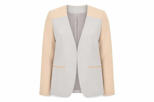 Womens UK Size 2XS Isabella Oliver Regular Beige Blazer