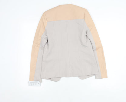 Womens UK Size 2XS Isabella Oliver Regular Beige Blazer