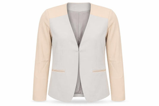 Womens UK Size 8 Isabella Oliver  Beige Blazer