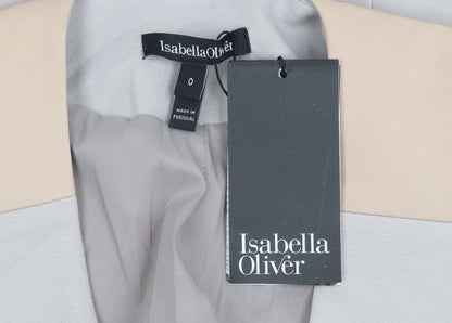 Womens UK Size 8 Isabella Oliver  Beige Blazer