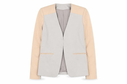 Womens UK Size 2XS Isabella Oliver Regular Beige Blazer