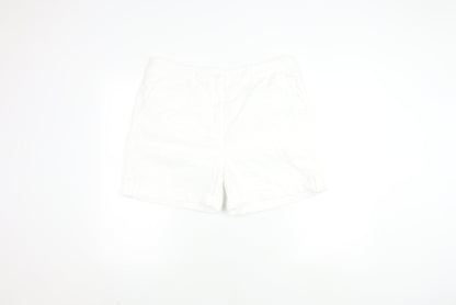 Marks and Spencer Women's White Cotton Shorts Size 16