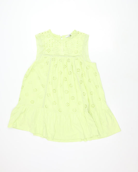 Next Women's Green A-Line Mini Dress, Size 12, Sleeveless