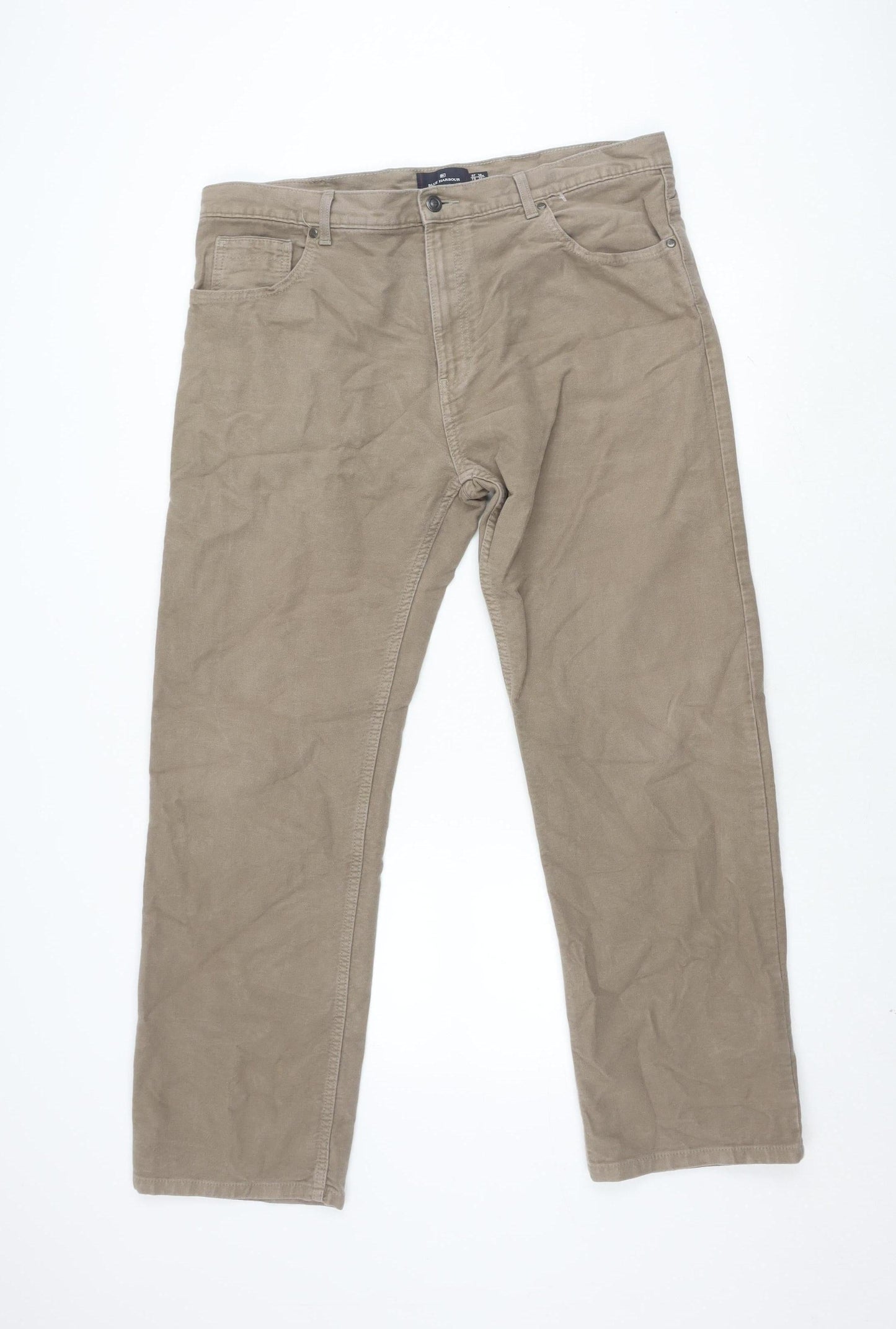 Marks and Spencer Men's Brown Trousers 38