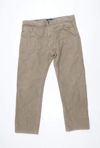 Marks and Spencer Men's Brown Trousers 38