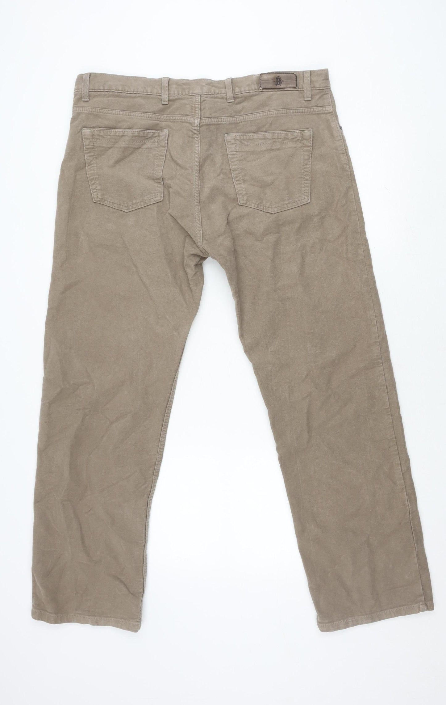 Marks and Spencer Men's Brown Trousers 38