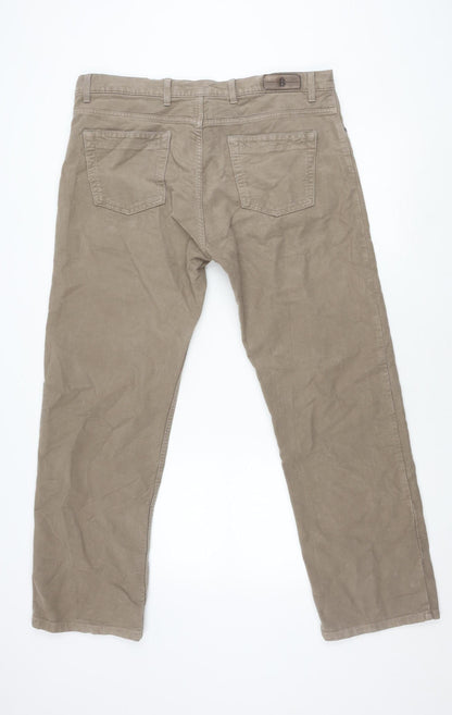 Marks and Spencer Men's Brown Trousers 38