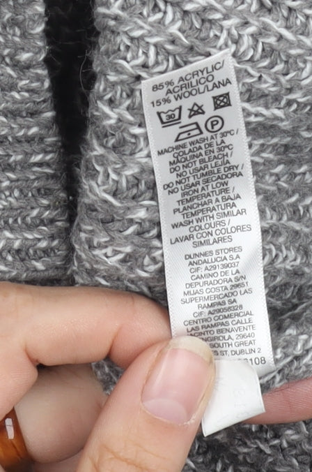 Dunnes Men's Medium Grey Pullover Jumper