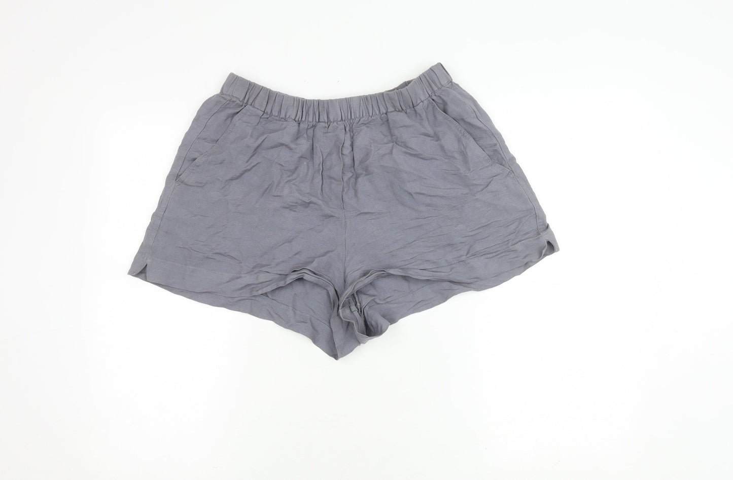 Oysho Grey Women's Shorts, M, Casual Cotton Blend