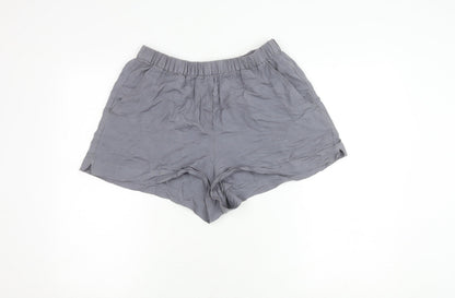 Oysho Grey Women's Shorts, M, Casual Cotton Blend