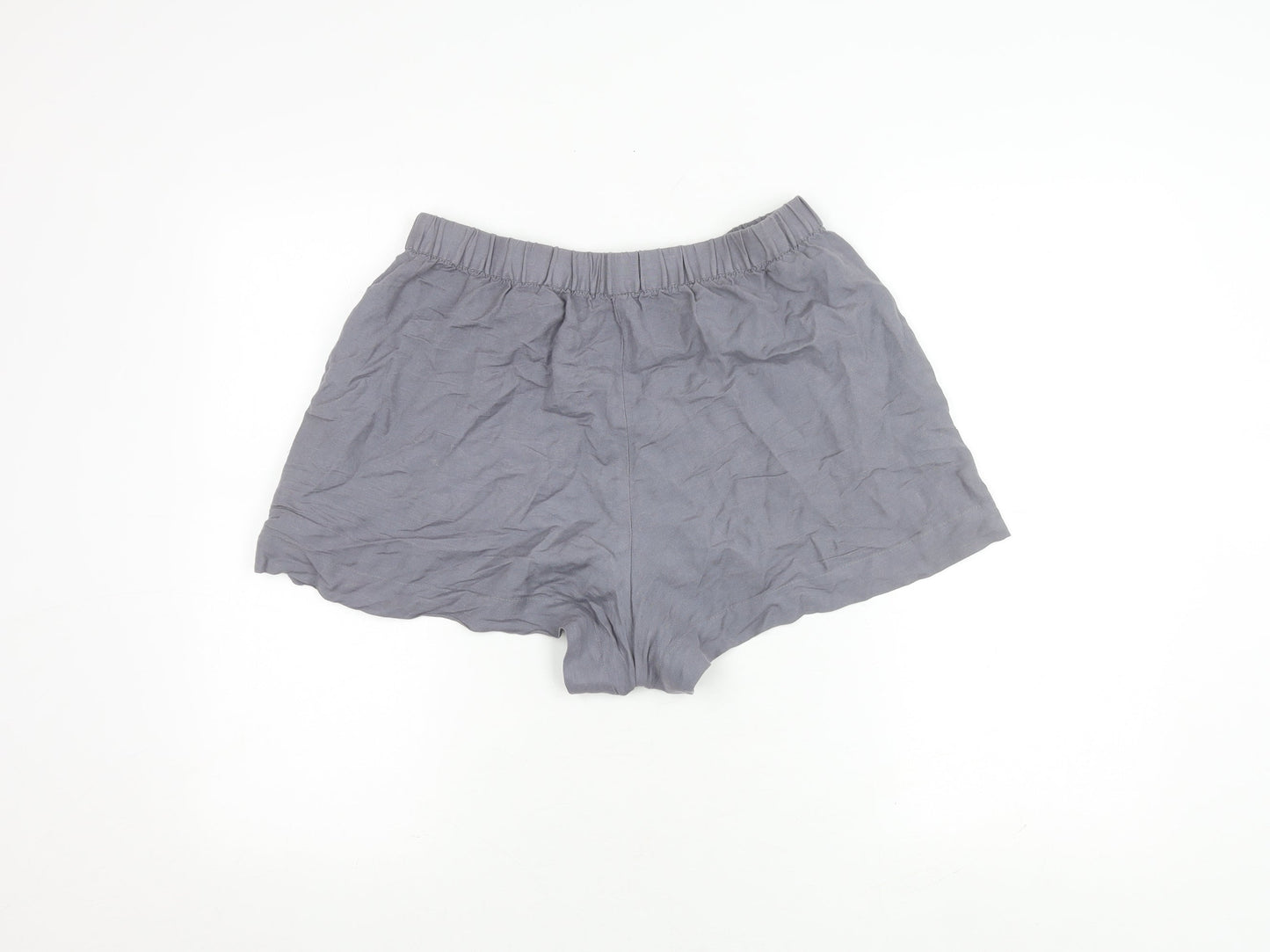 Oysho Grey Women's Shorts, M, Casual Cotton Blend