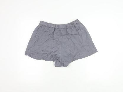 Oysho Grey Women's Shorts, M, Casual Cotton Blend
