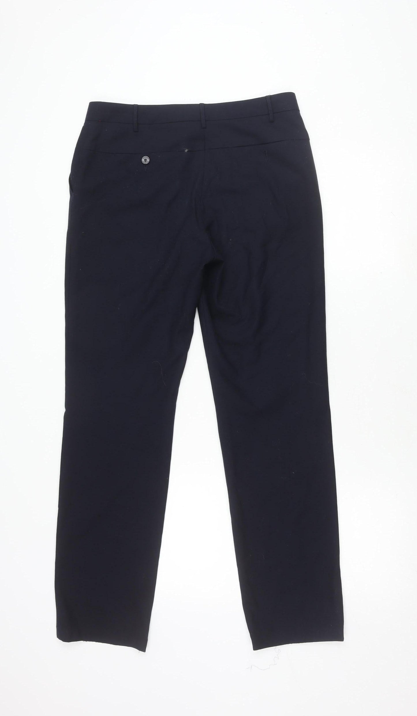 Womens UK Size 10 Marks and Spencer   Blue Trousers