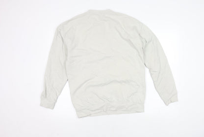 Girl Knows All Women's Ivory Pullover Sweatshirt S