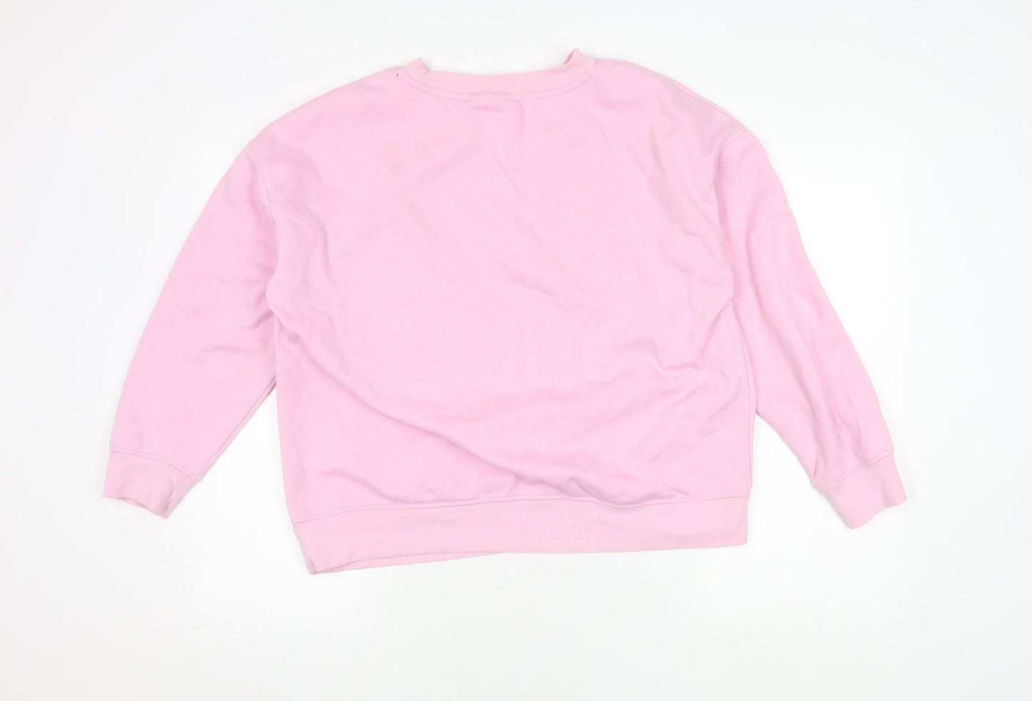 Barbie Women's Pink Pullover Sweatshirt Size 12