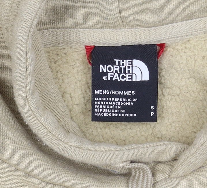 The North Face Men's Beige Hoodie, S, Logo Accent Pullover