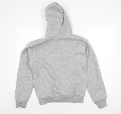 Superdry Grey Hoodie S Unisex Adults Pullover Fleece