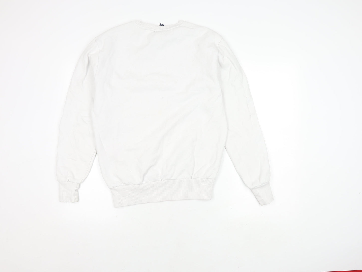 Mens UK Size S ellesse White Pullover Sweatshirt